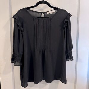 Black LOFT blouse